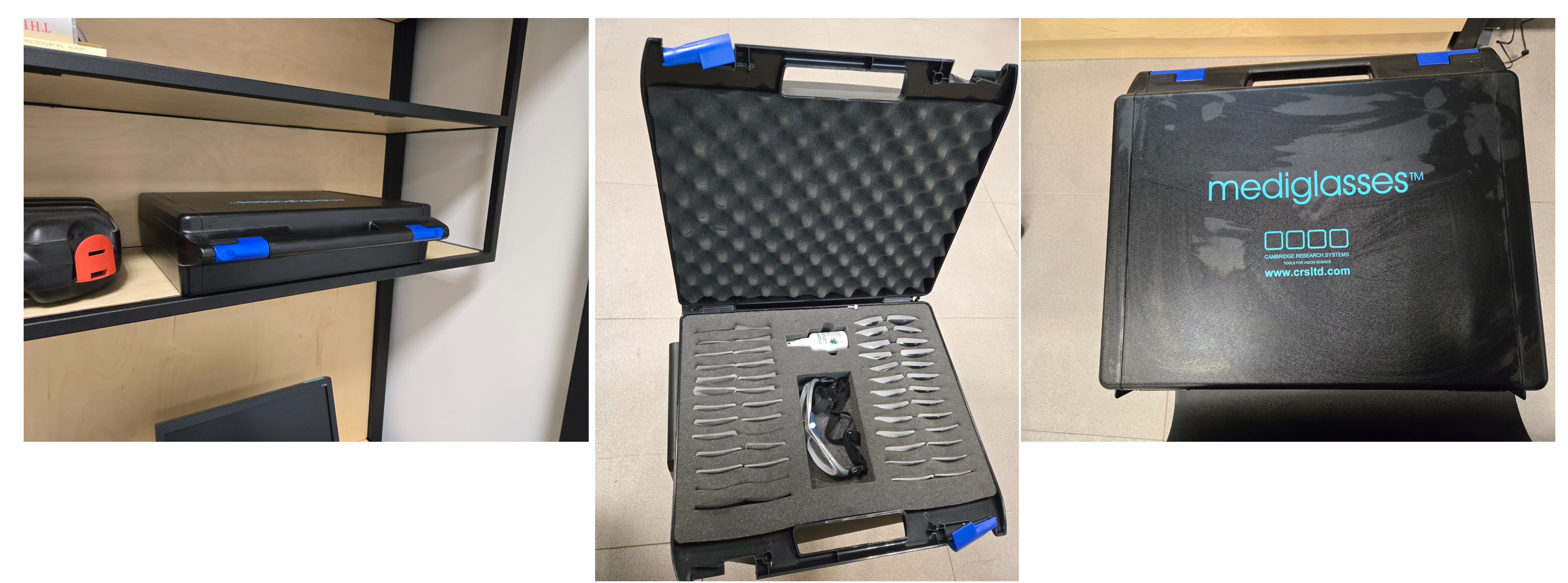 Glasses briefcase